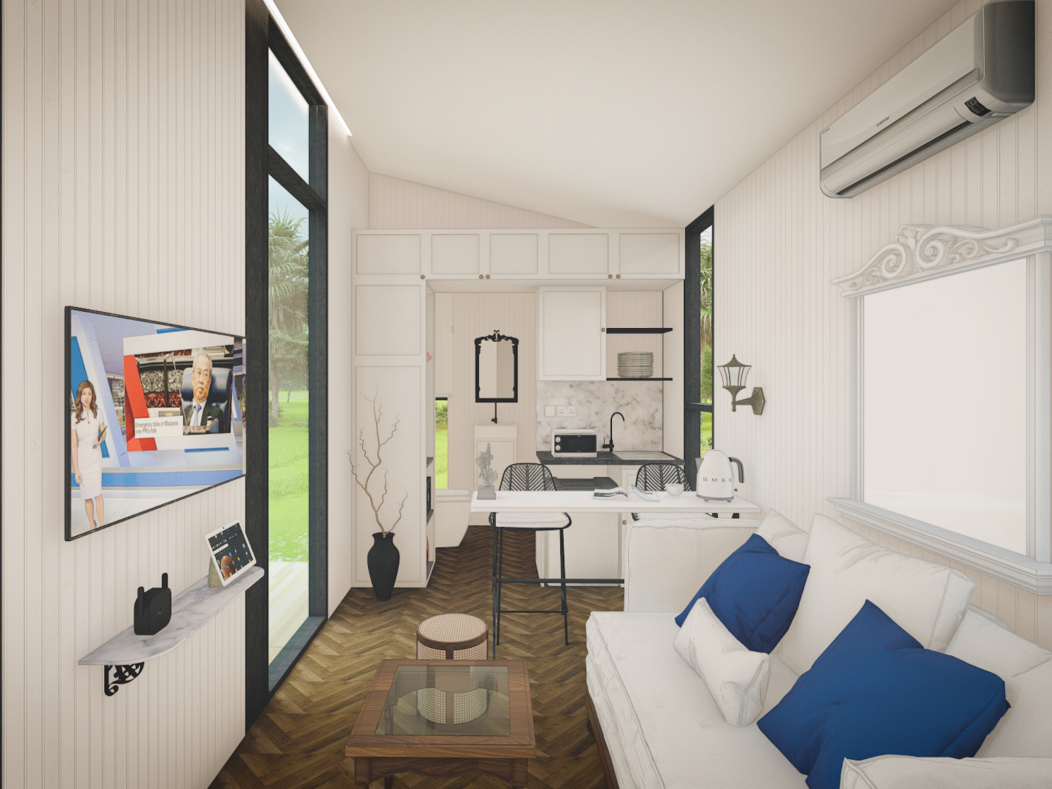 Tiny homes Lazarus Island