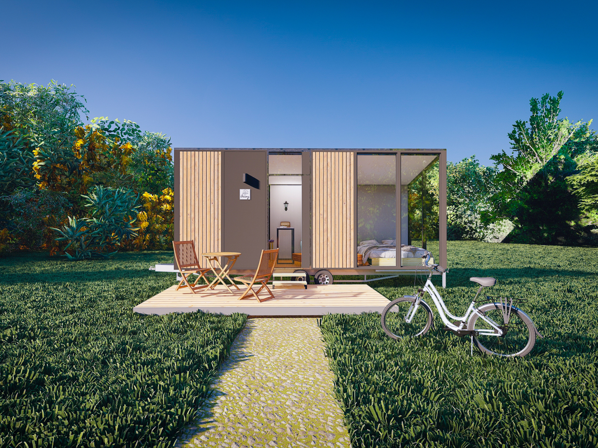 Tiny homes Lazarus Island