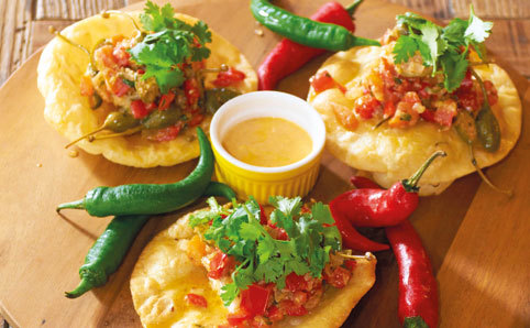 Chilli pepper-heavy Mexican