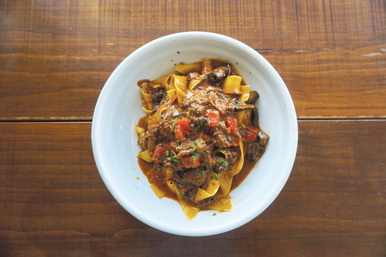 Duck pappardelle
