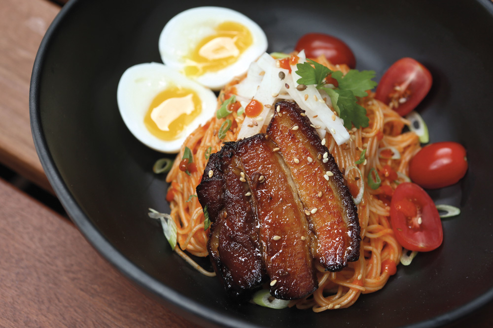 Pork Belly Bibim Guksu