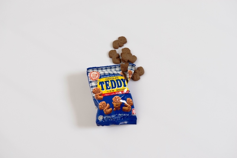 Teddy Chocolate Biscuits, $1