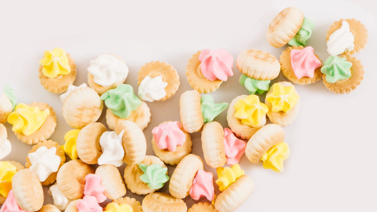 Iced Gem Biscuits, $1