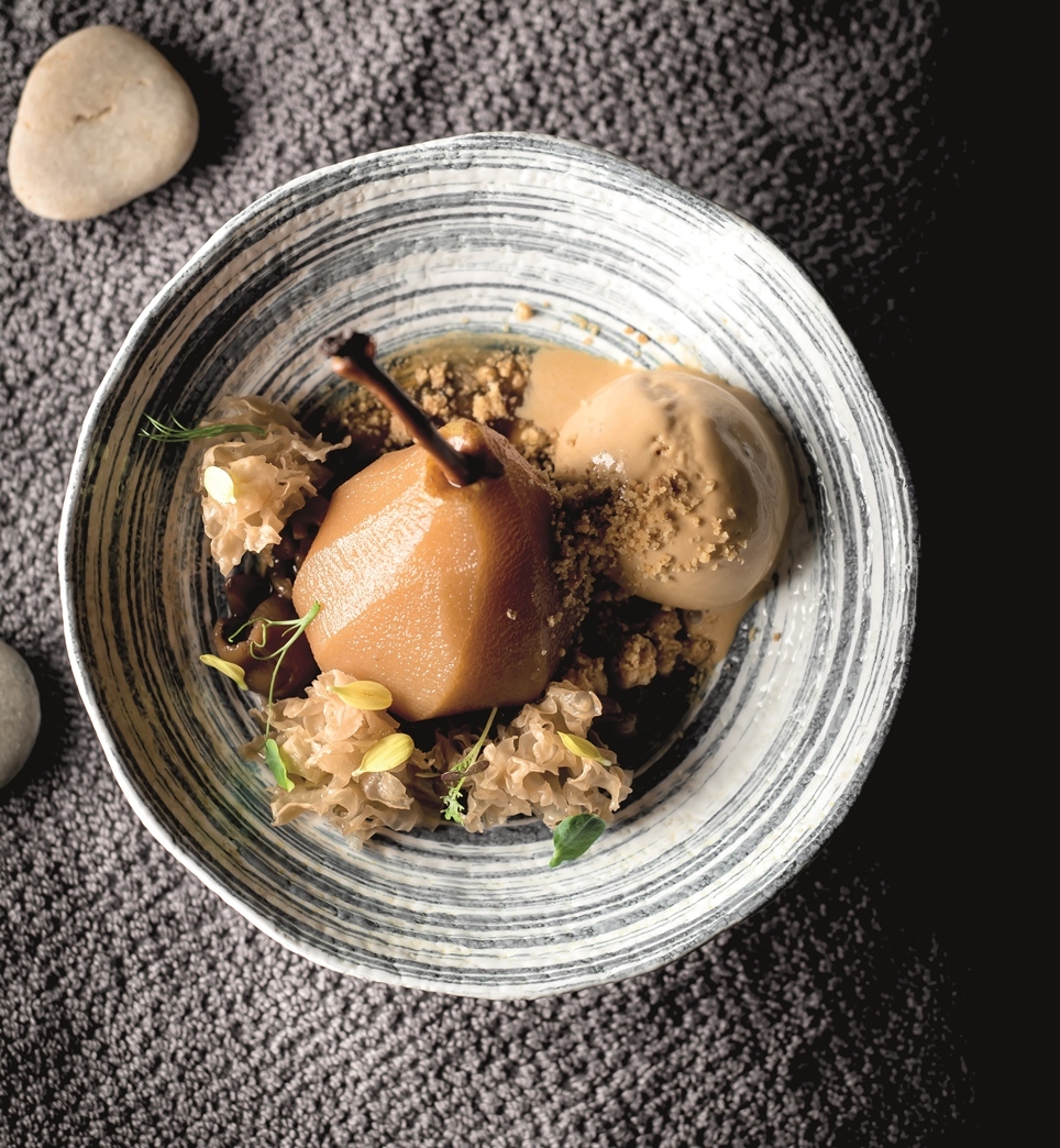Poached Pear