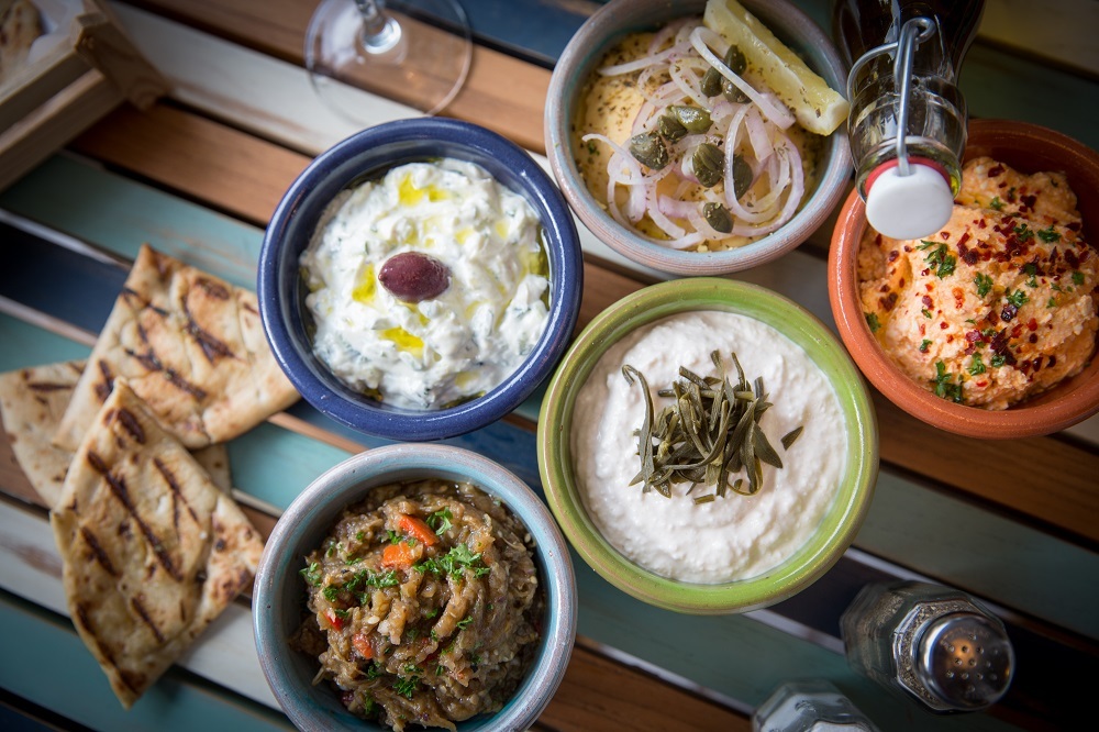 Pita and spreads