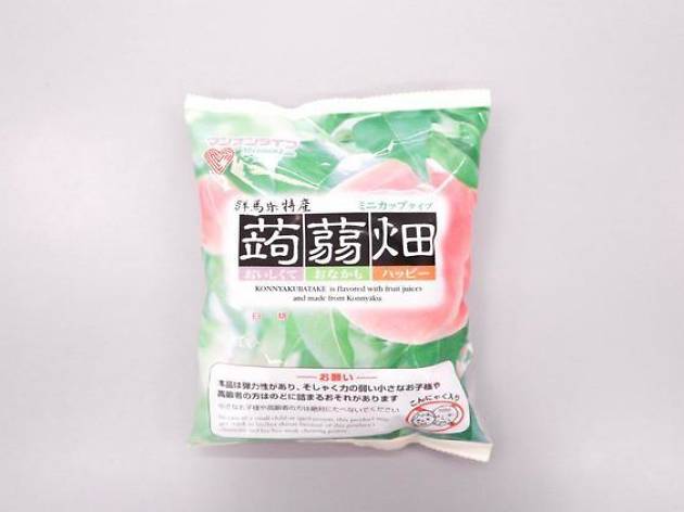 Peach Konnyaku Jelly