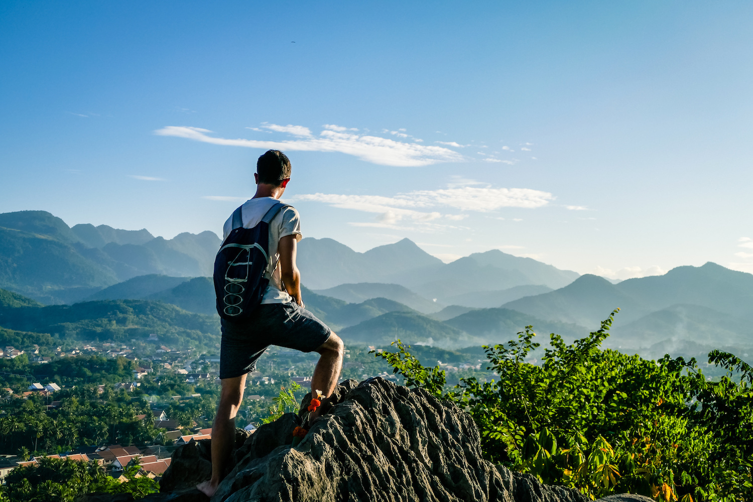 View from Mount Phousi