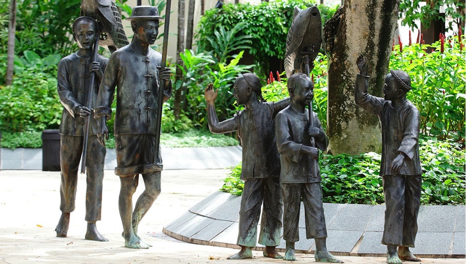 Chinese Procession by Lim Leong Seng