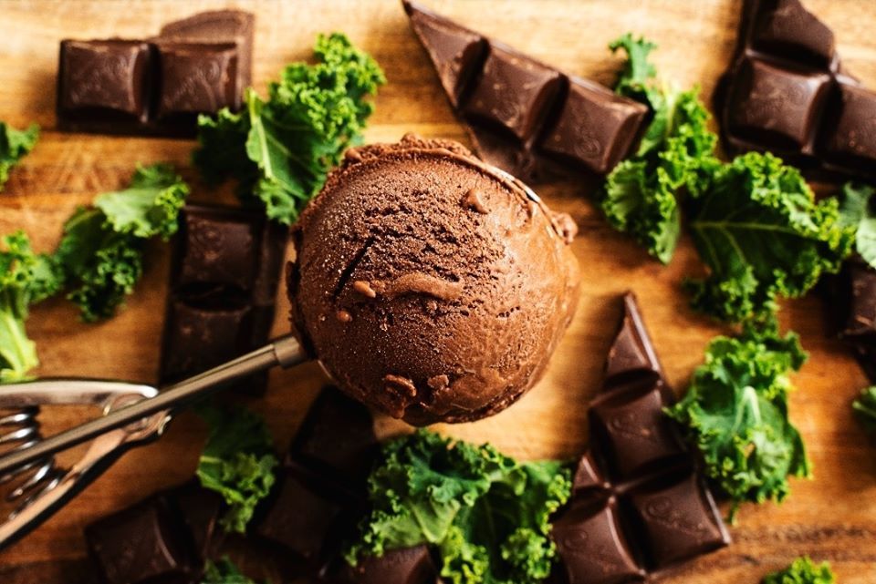Chocolate kale