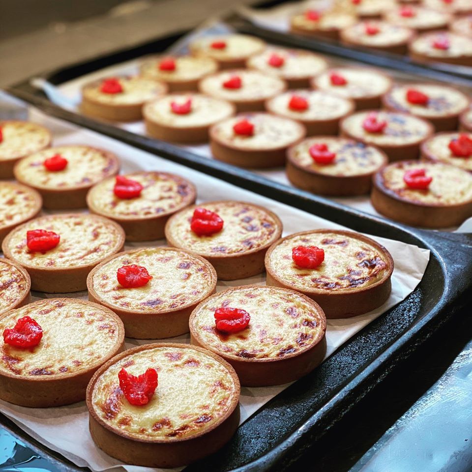 Mini Basque cheesecake