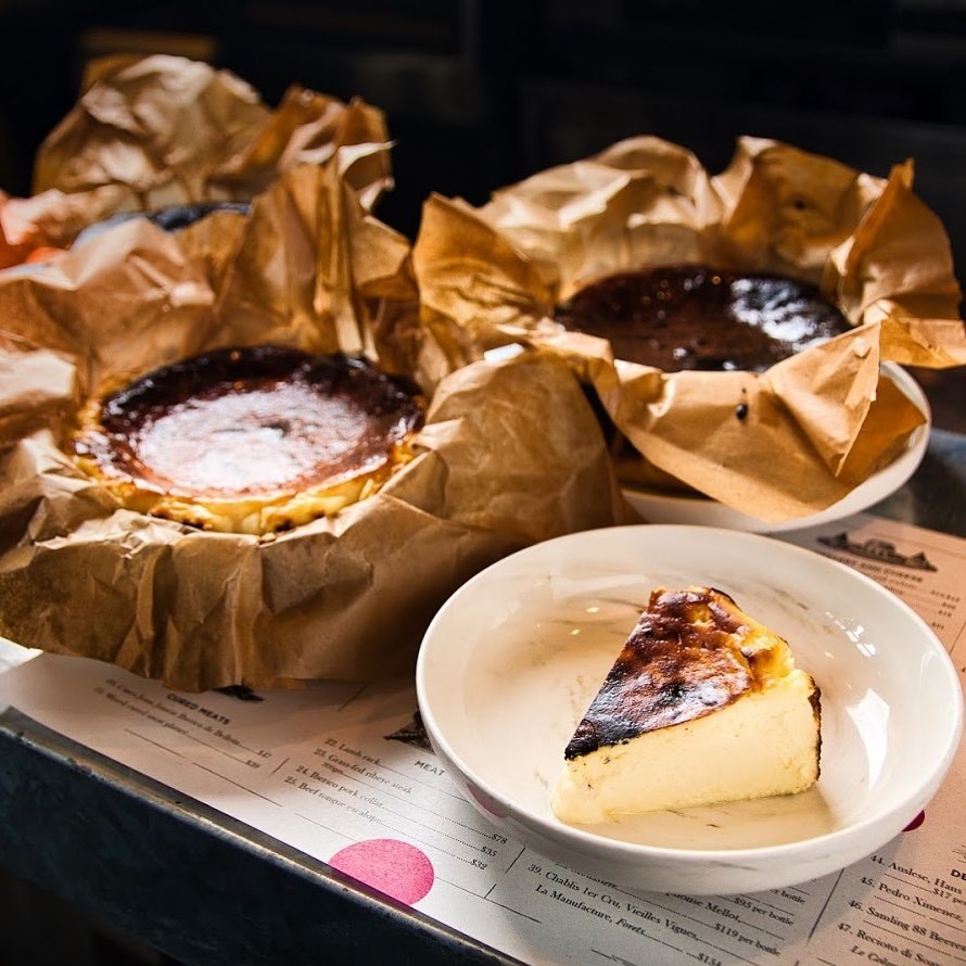 Burnt cheesecake