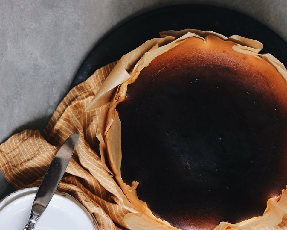 Basque burnt cheesecake