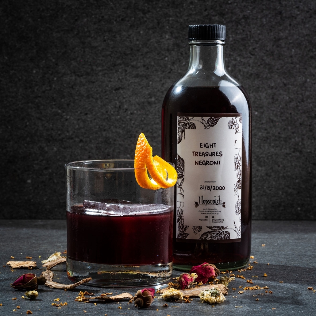 Eight Treasures Negroni