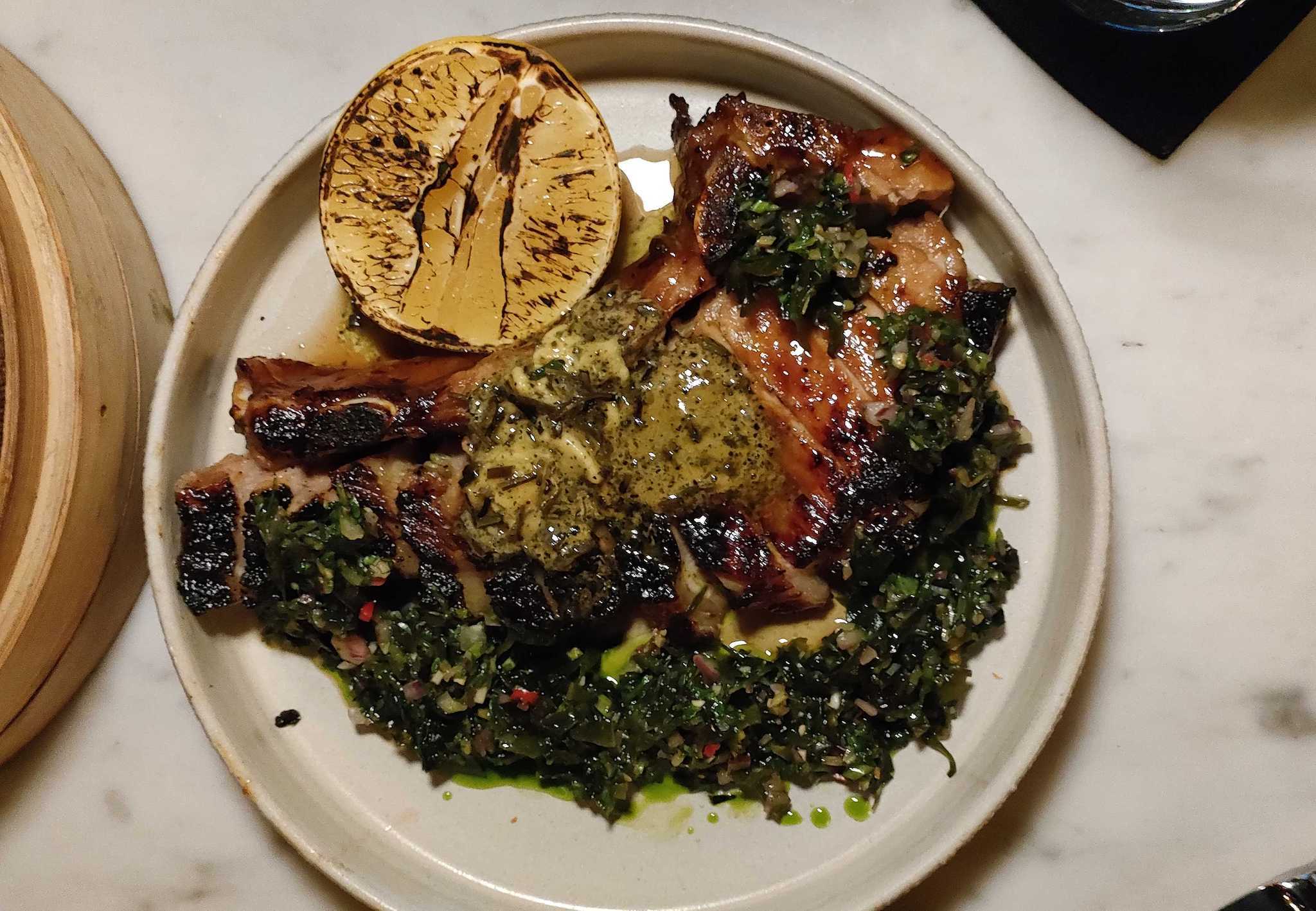 Billy Ho Nori Anchovy Pork Chop