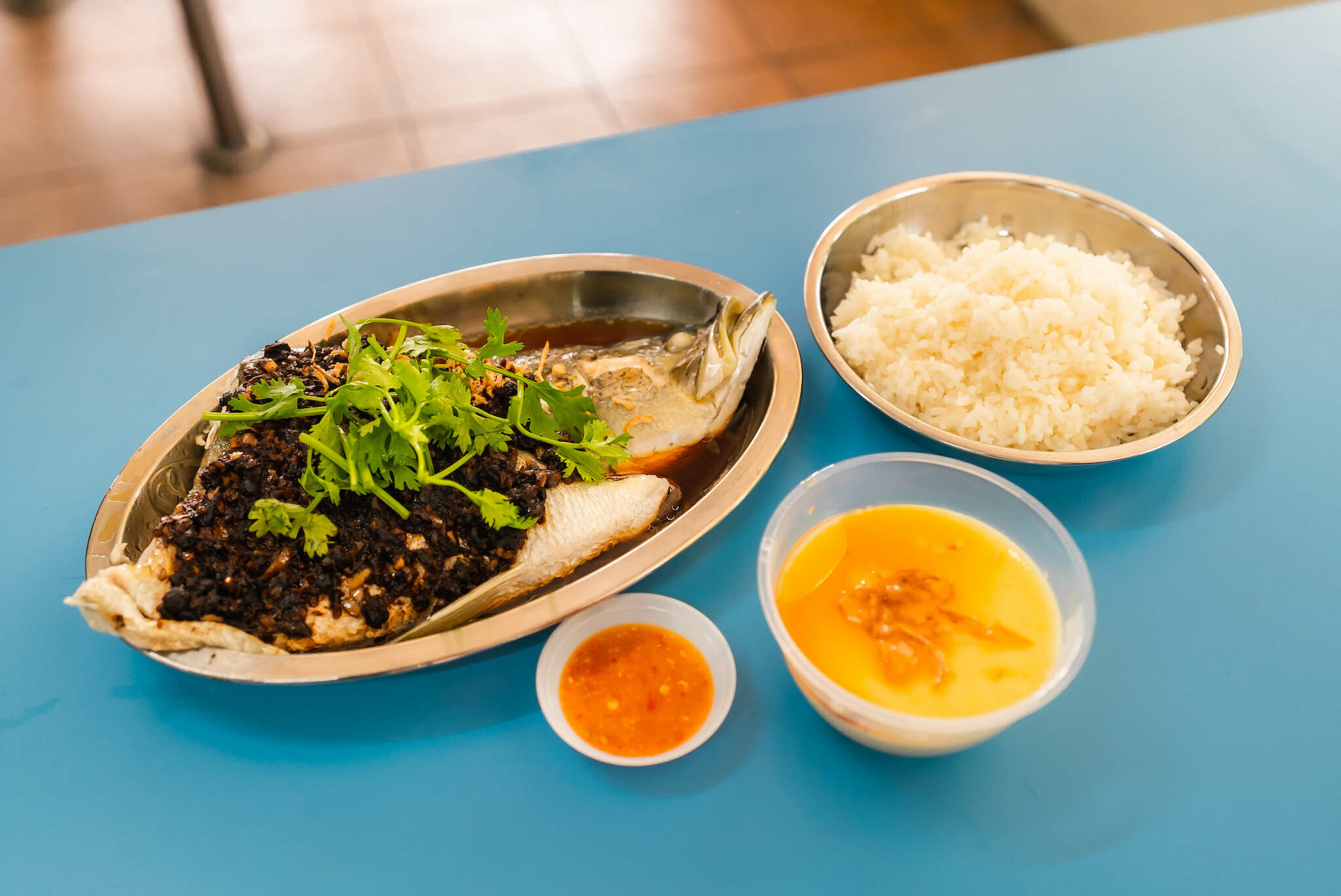 Chi Le Mah - Steamed Fish Set
