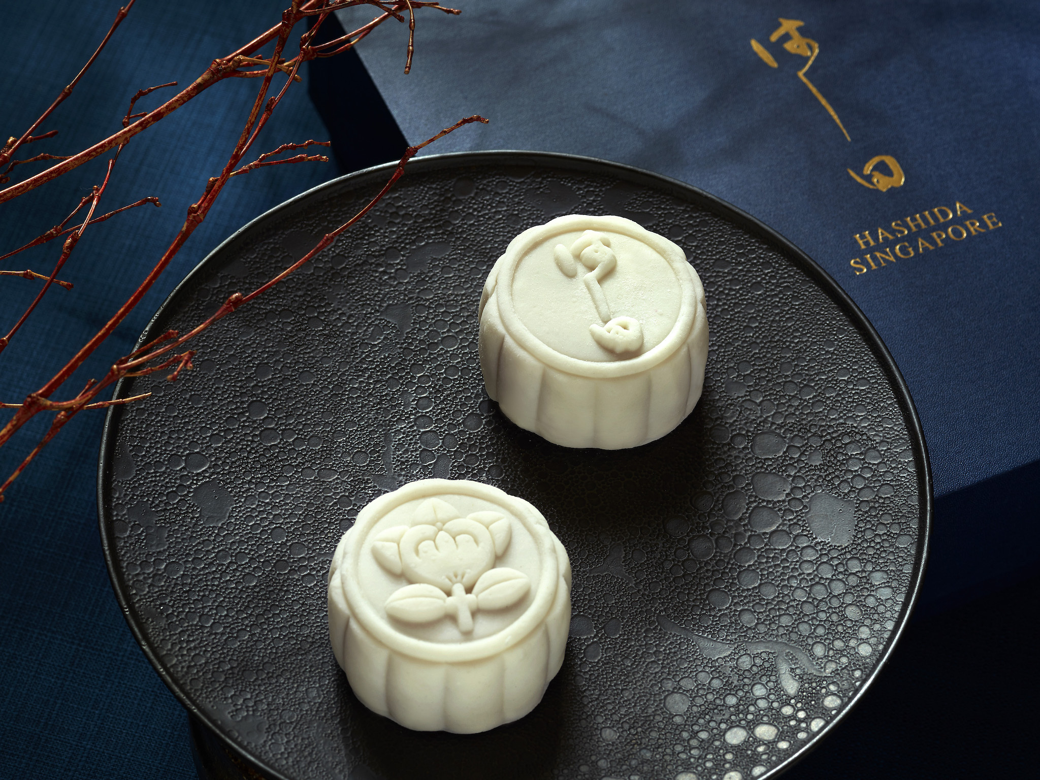 Snow Skin Mooncakes by Hashida Singapore