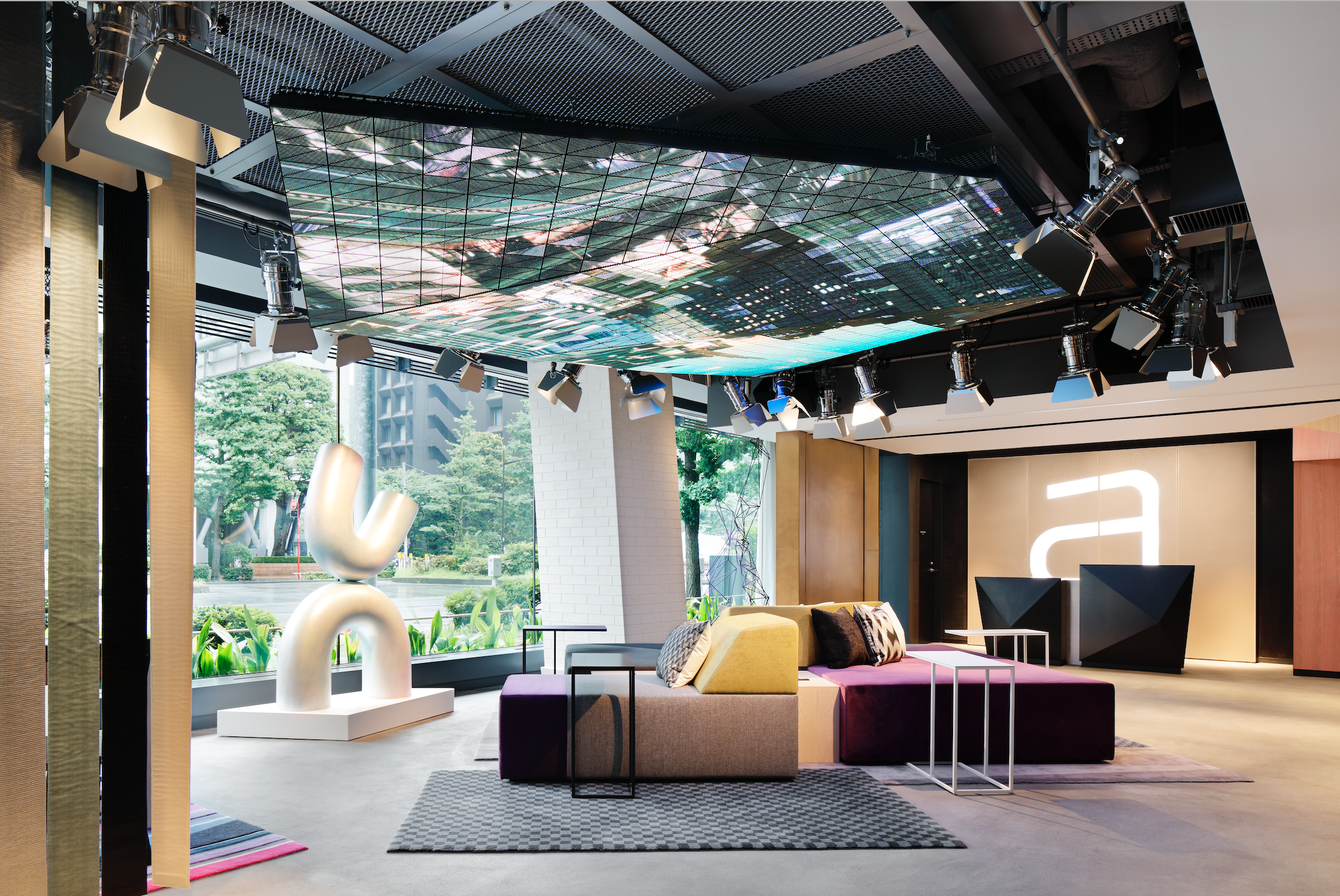 Lobby at Aloft Tokyo Ginza