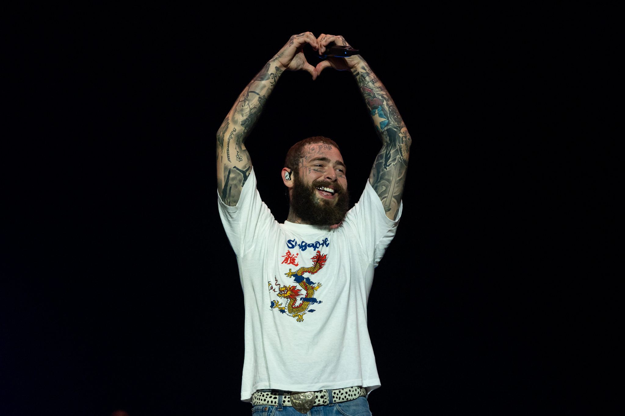Singapore Grand Prix 2023 Post Malone