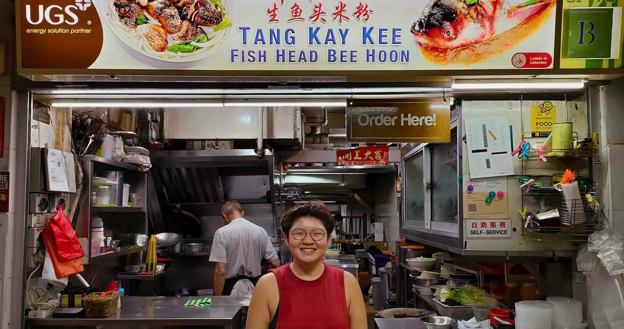 Fourth-generation hawker Debbie Yam at Tang Kay Kee