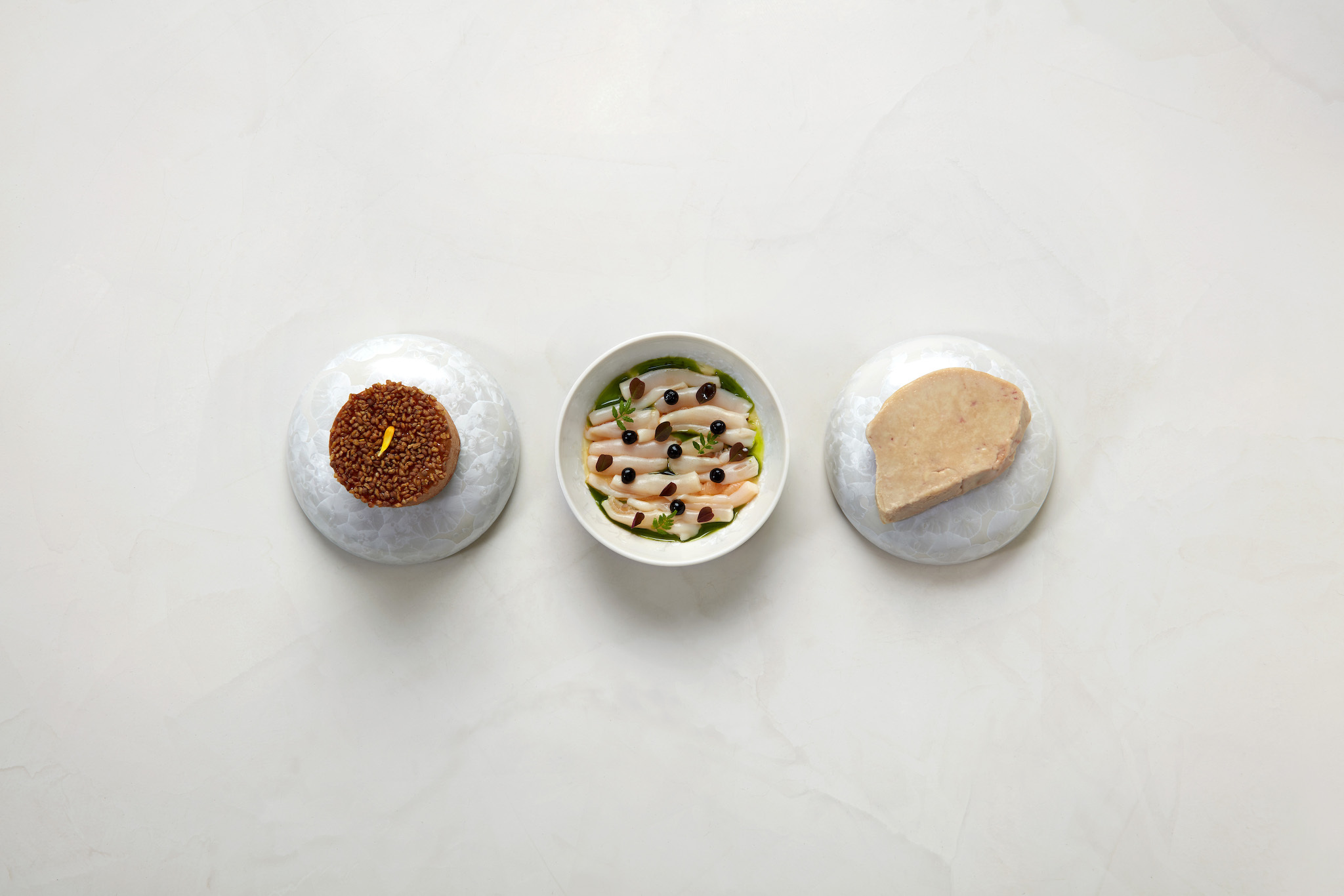 Born – Foie Gras, Custard, Espardenyes