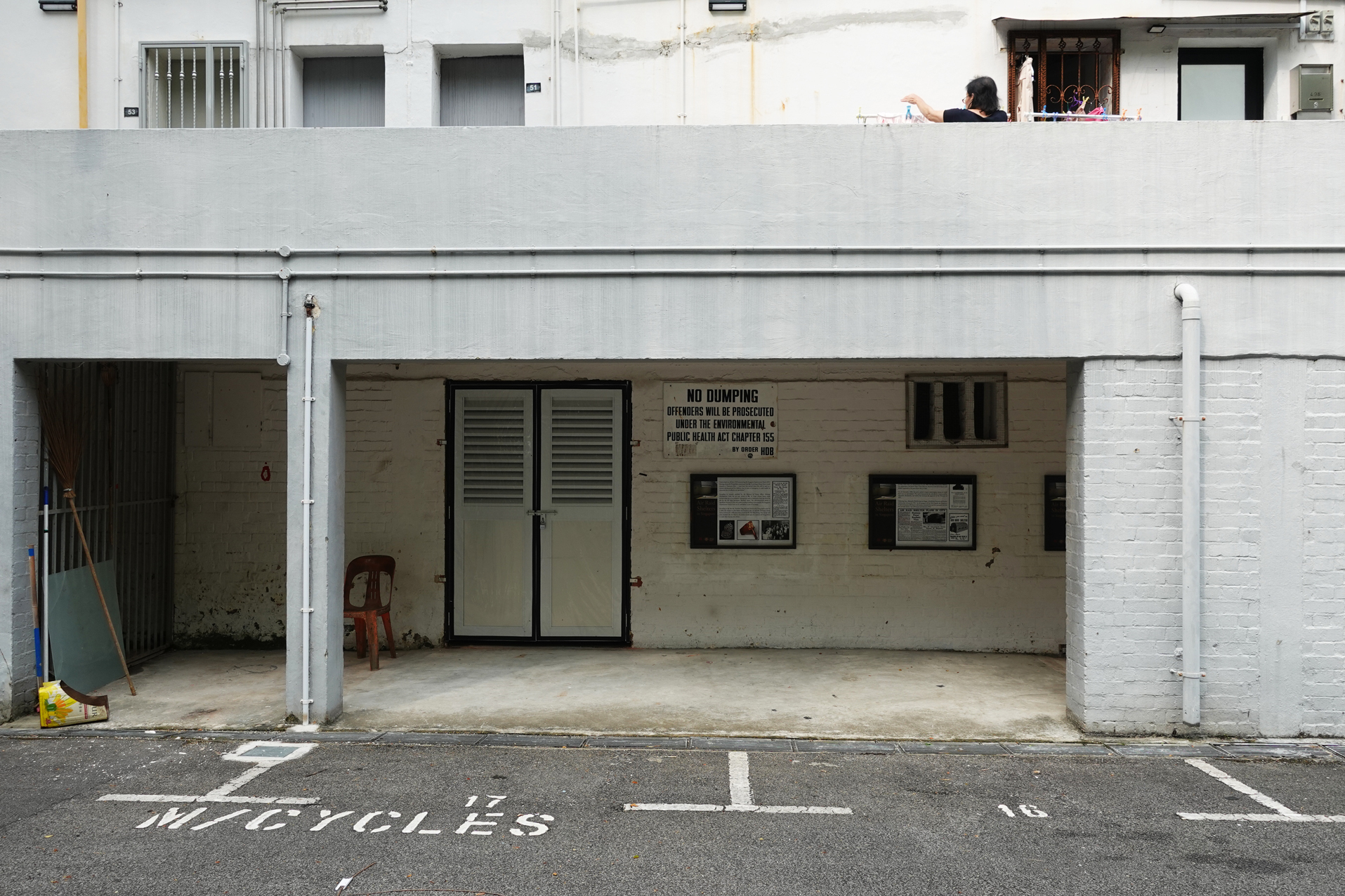Now: Air raid shelter at Block 78 Guan Chuan Street
