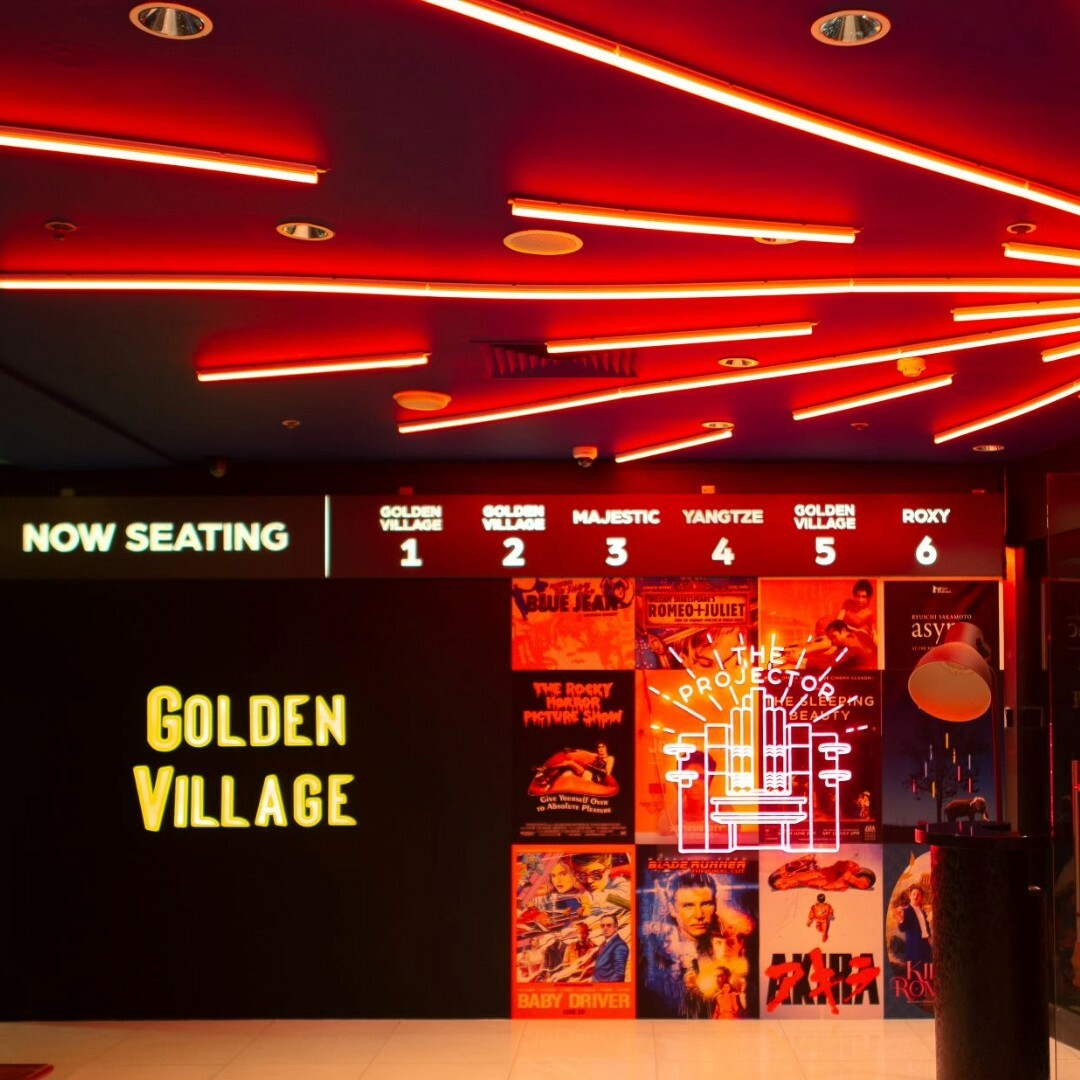 Golden Village x The Projector