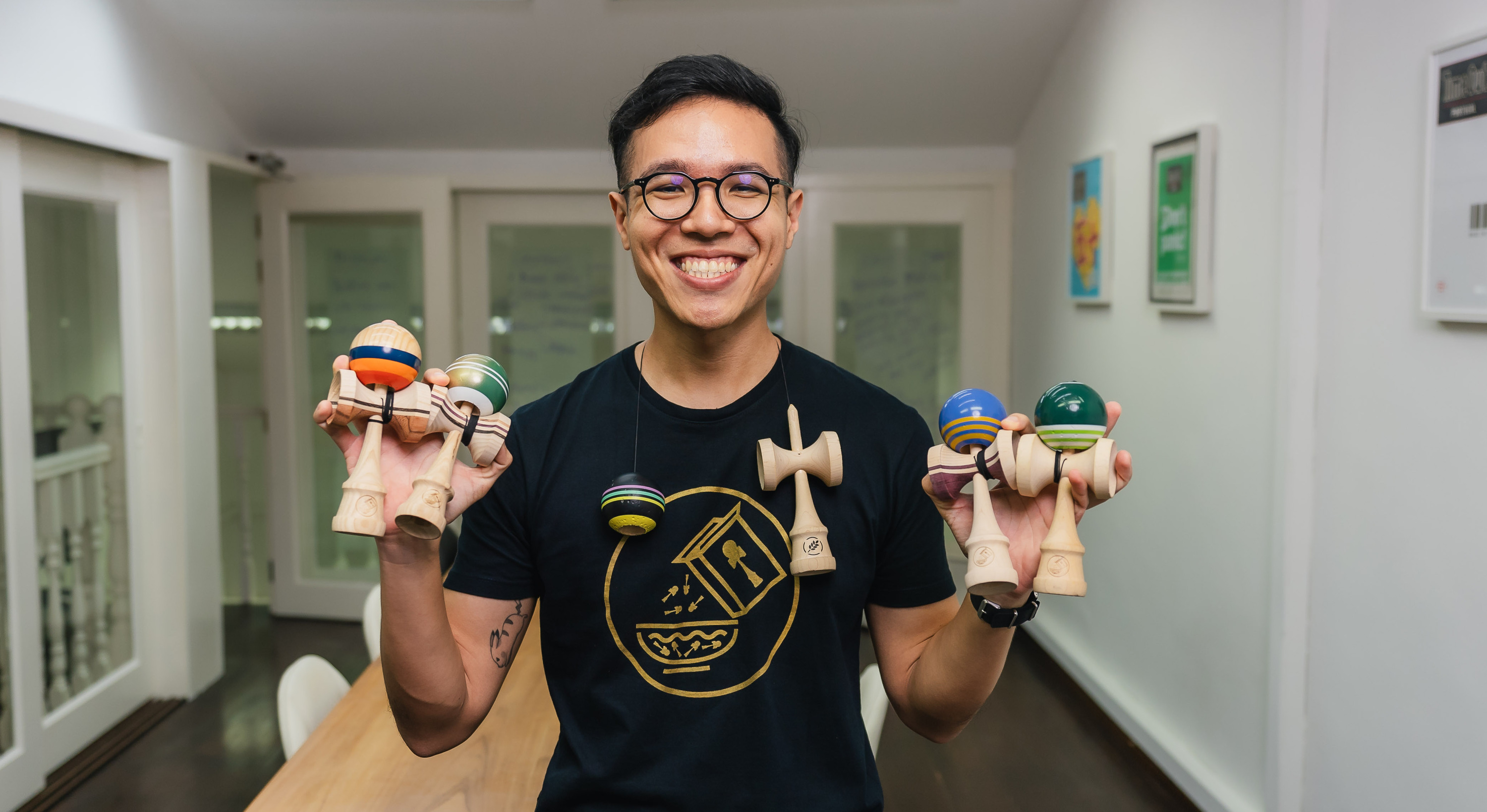 Jonathan Lee, co-founder of Cereal Kendama