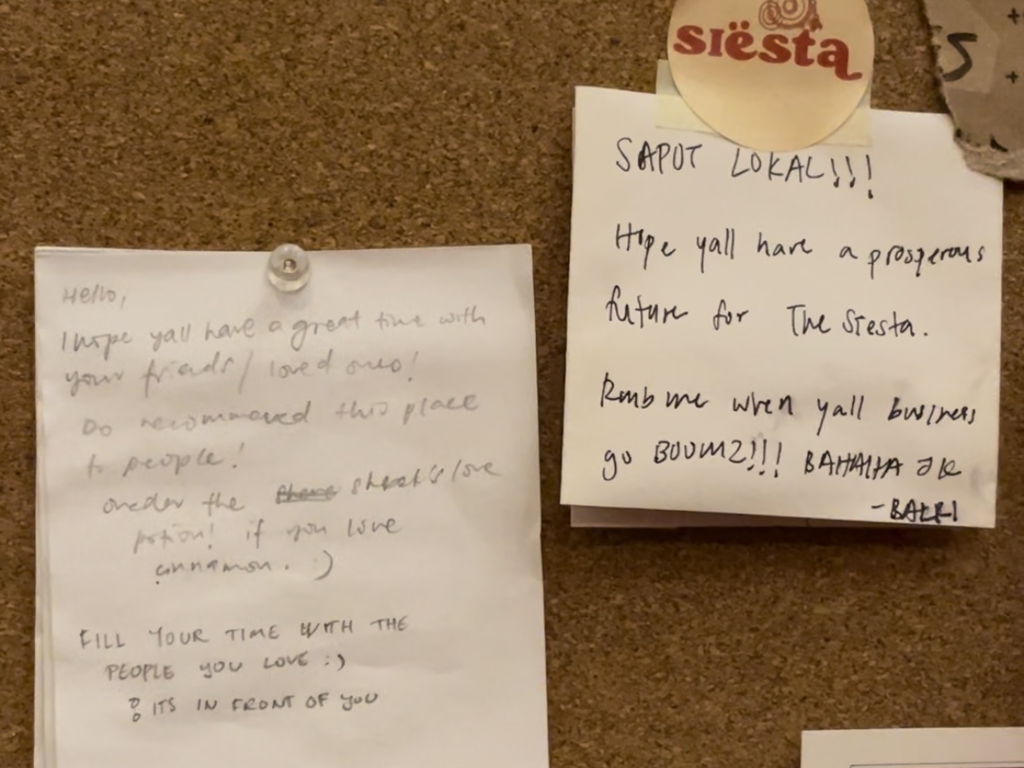 Siesta café