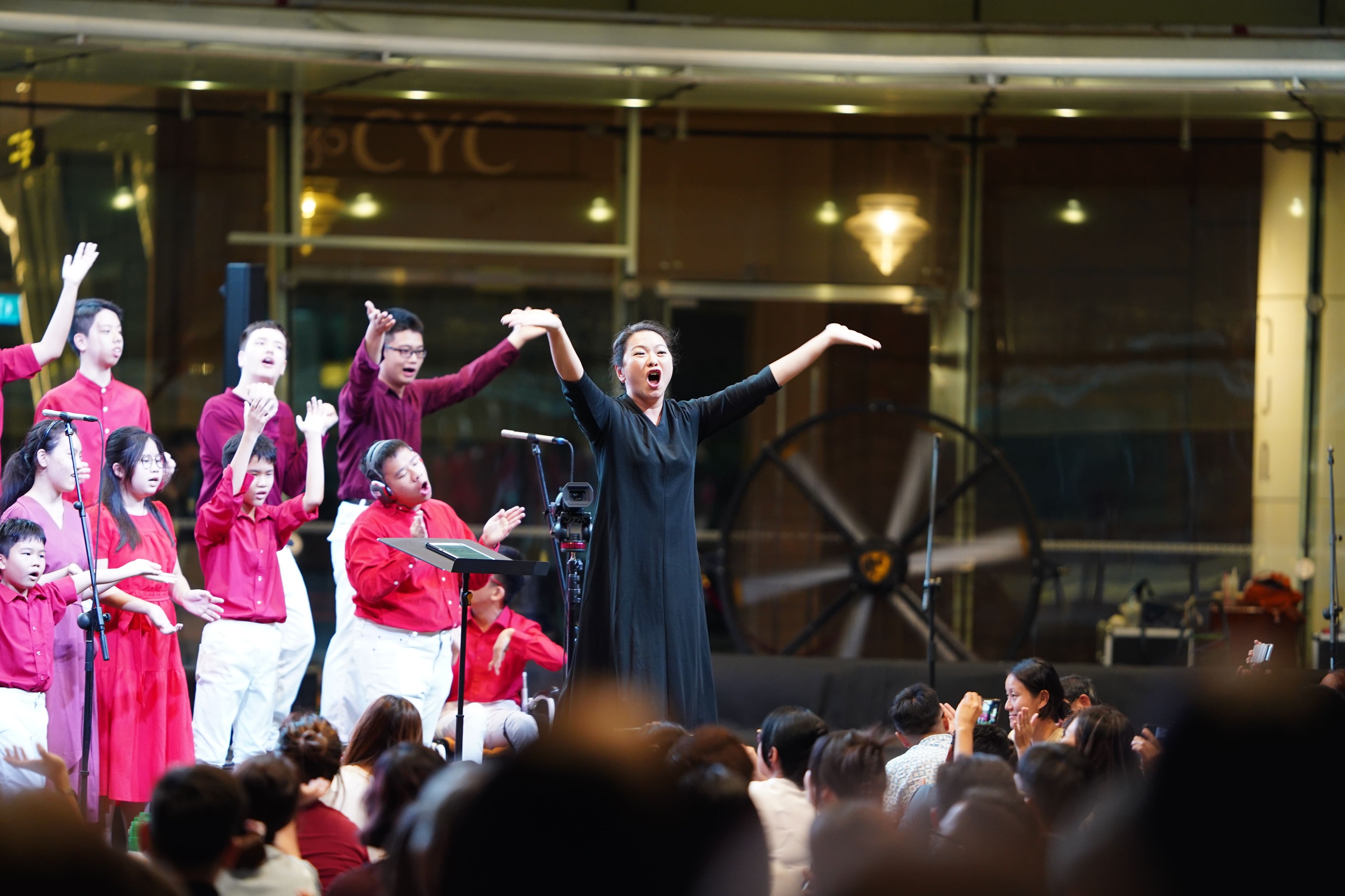 Tham Pei Wen with Starlight Voices