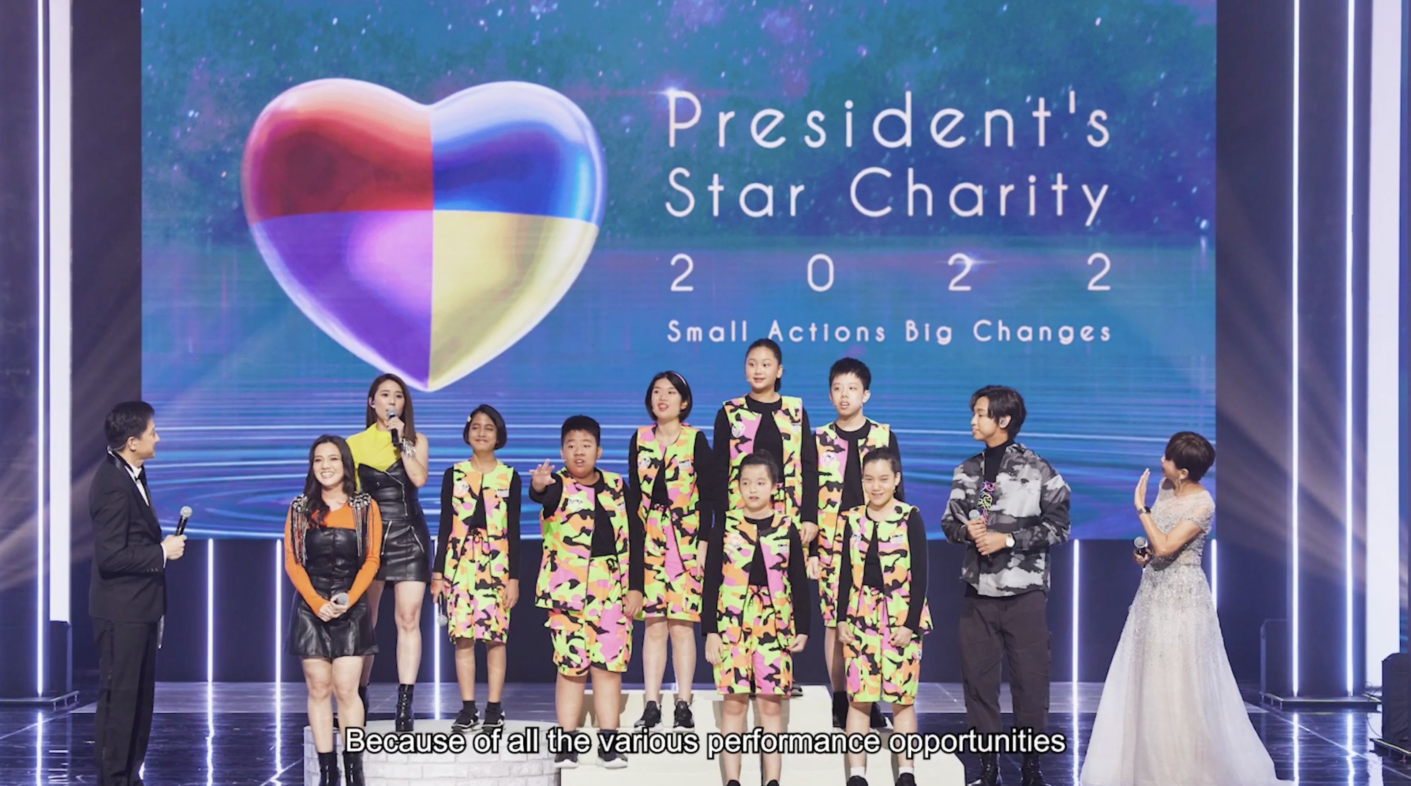 President's Star Charity in 2022
