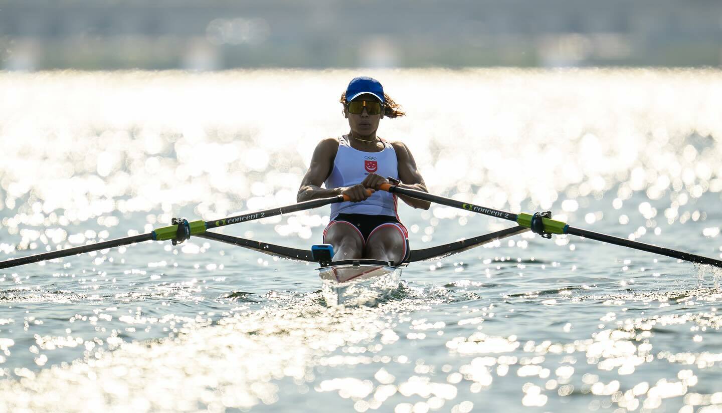 Singapore rower Saiyidah Aisyah Rafa’ee