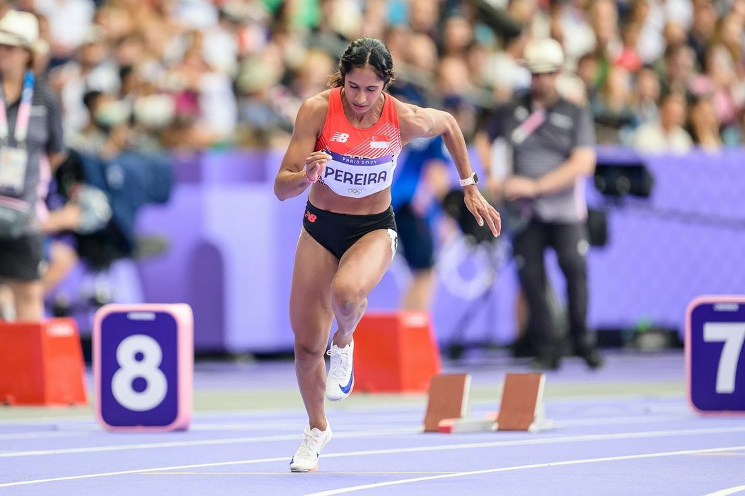 Singapore sprinter Shanti Pereira
