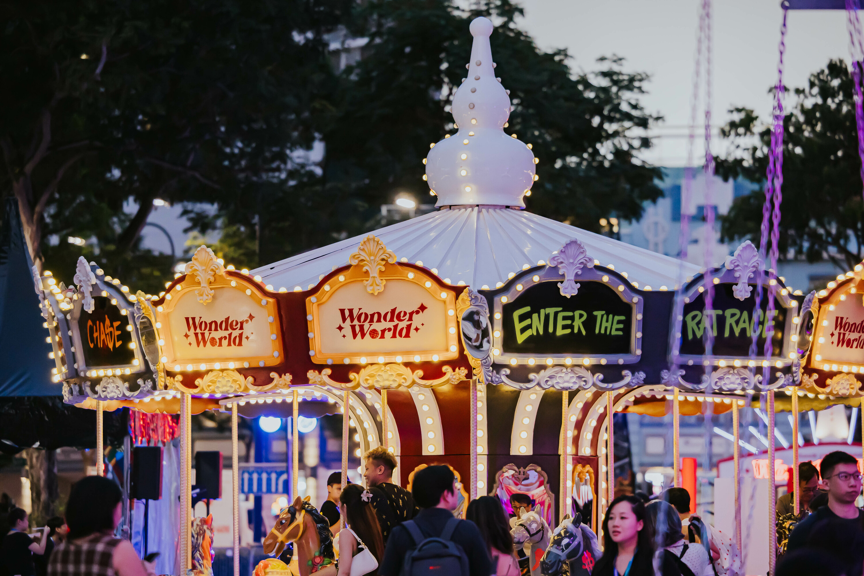 Wonder World – The Machine of Nostalgia by Sam Lo “SKL0” at Cathay Green