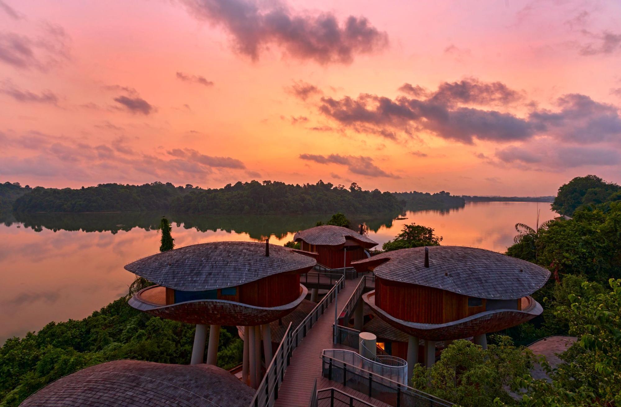 Grand Mandai Rainforest Resort Treehouse seed-pod-inspired rooms
