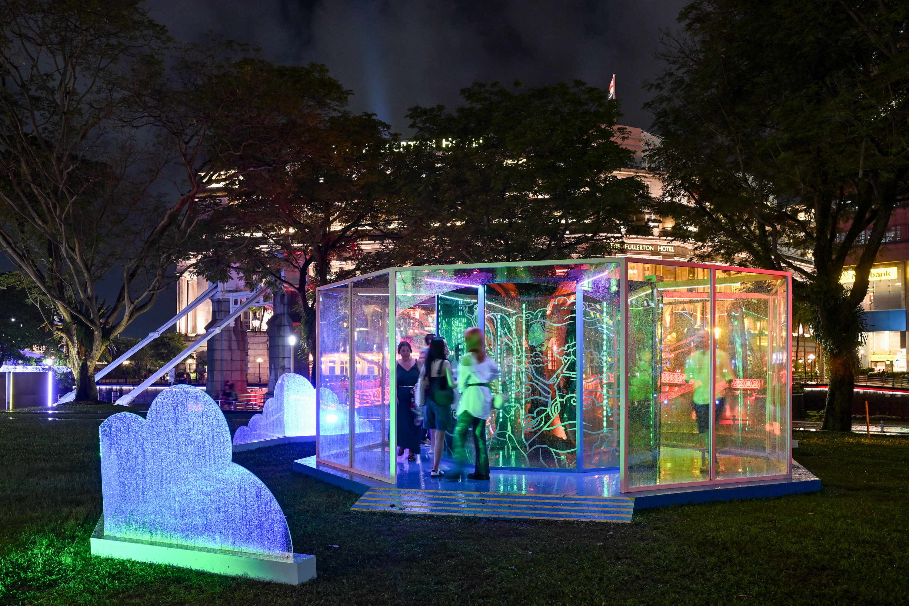 Installation view of 'We’ll Make Heaven a Place on Earth' by Arterly Obsessed