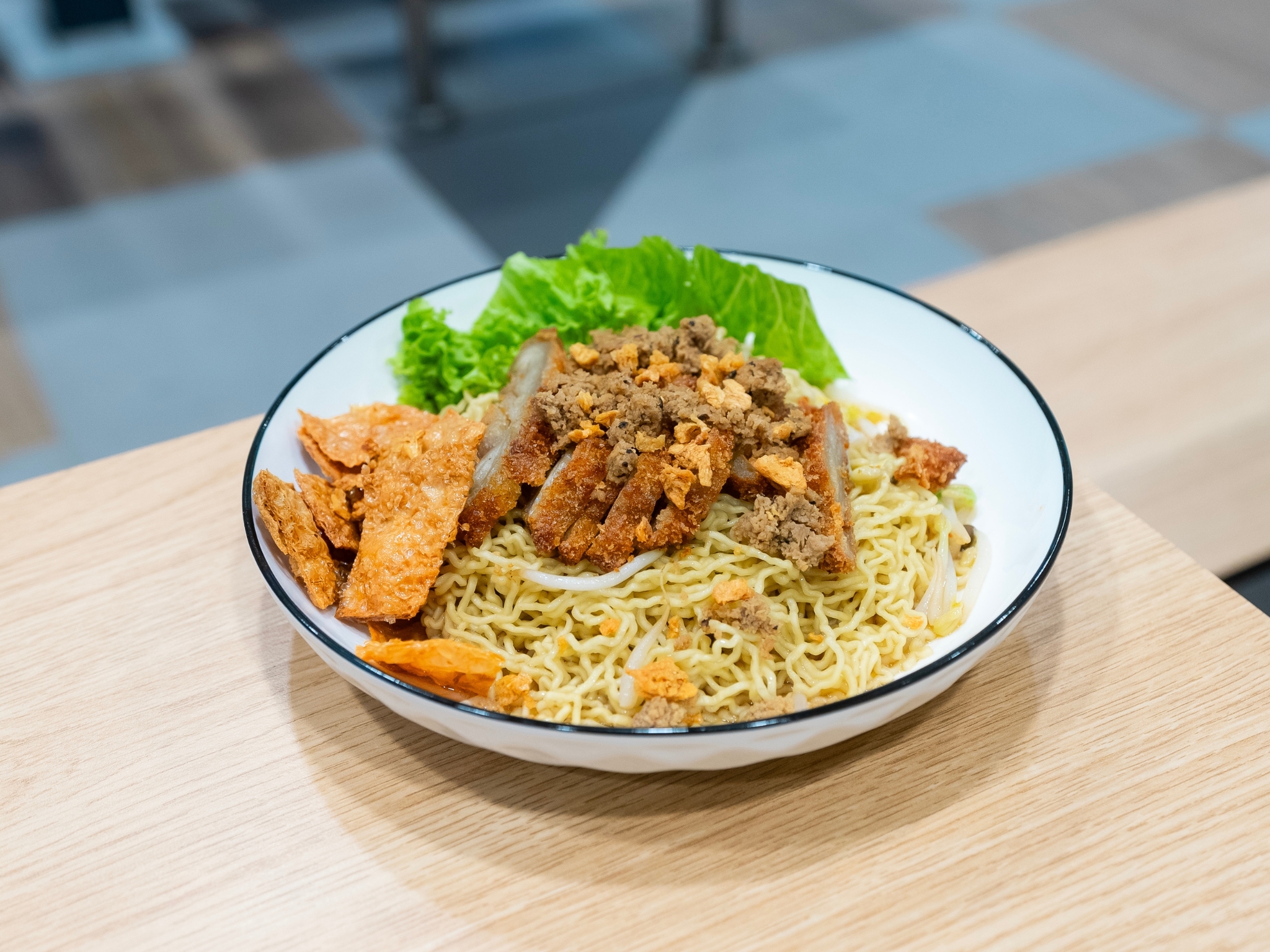 Origanics 'chicken cutlet' kolo noodles
