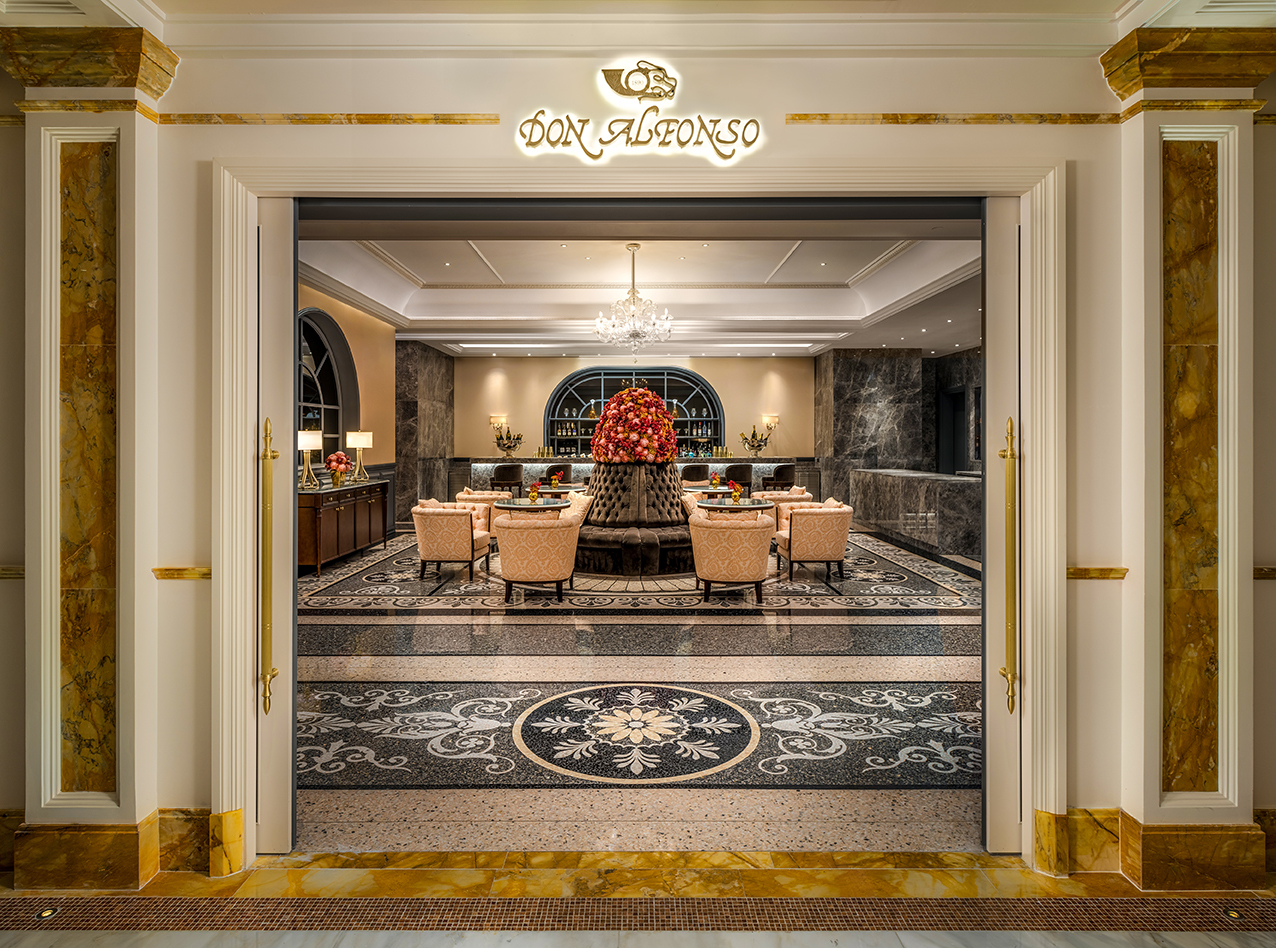 Don Alfonso 1890's entrance