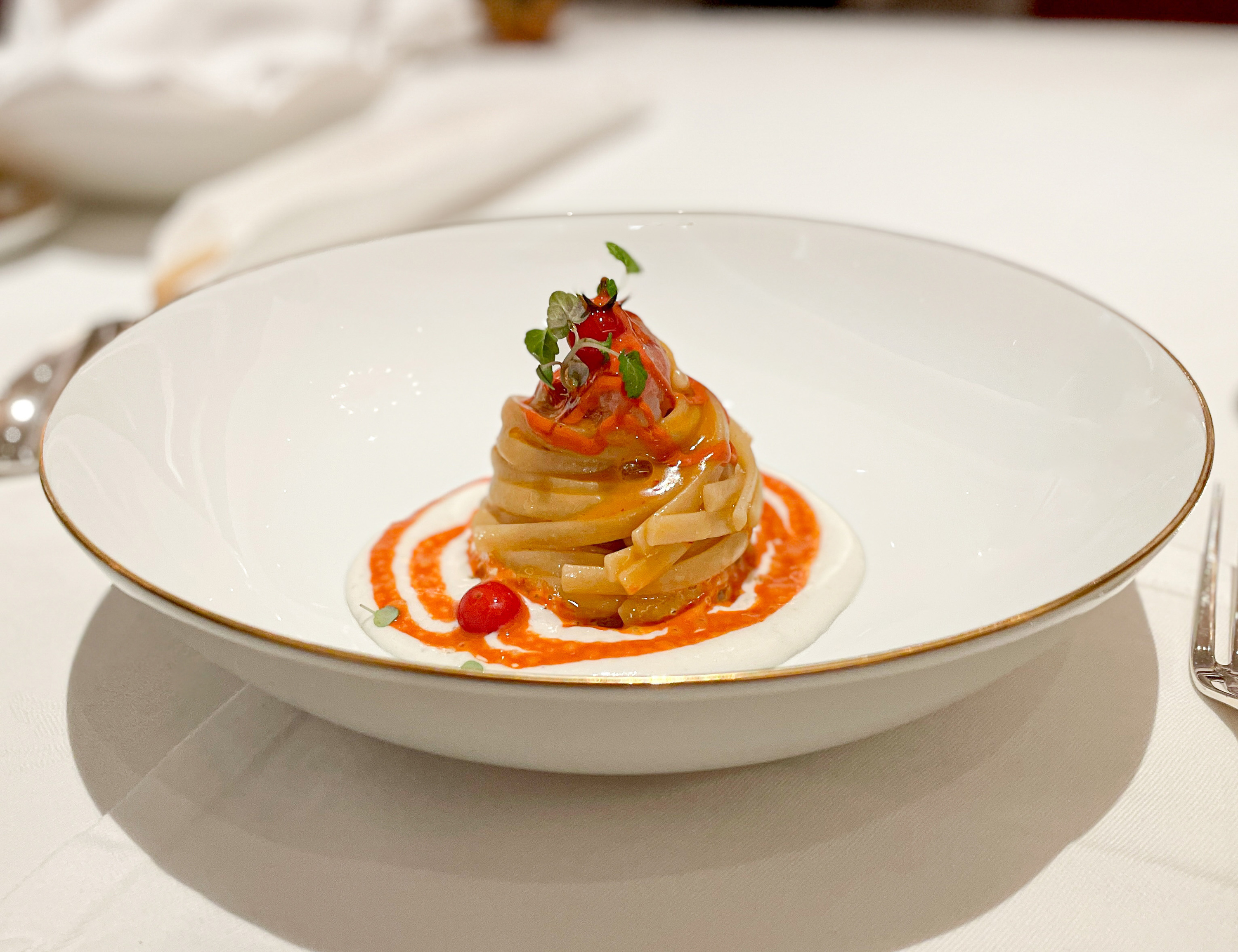 Linguine ai gamberi rossi from Don Alfonso 1890