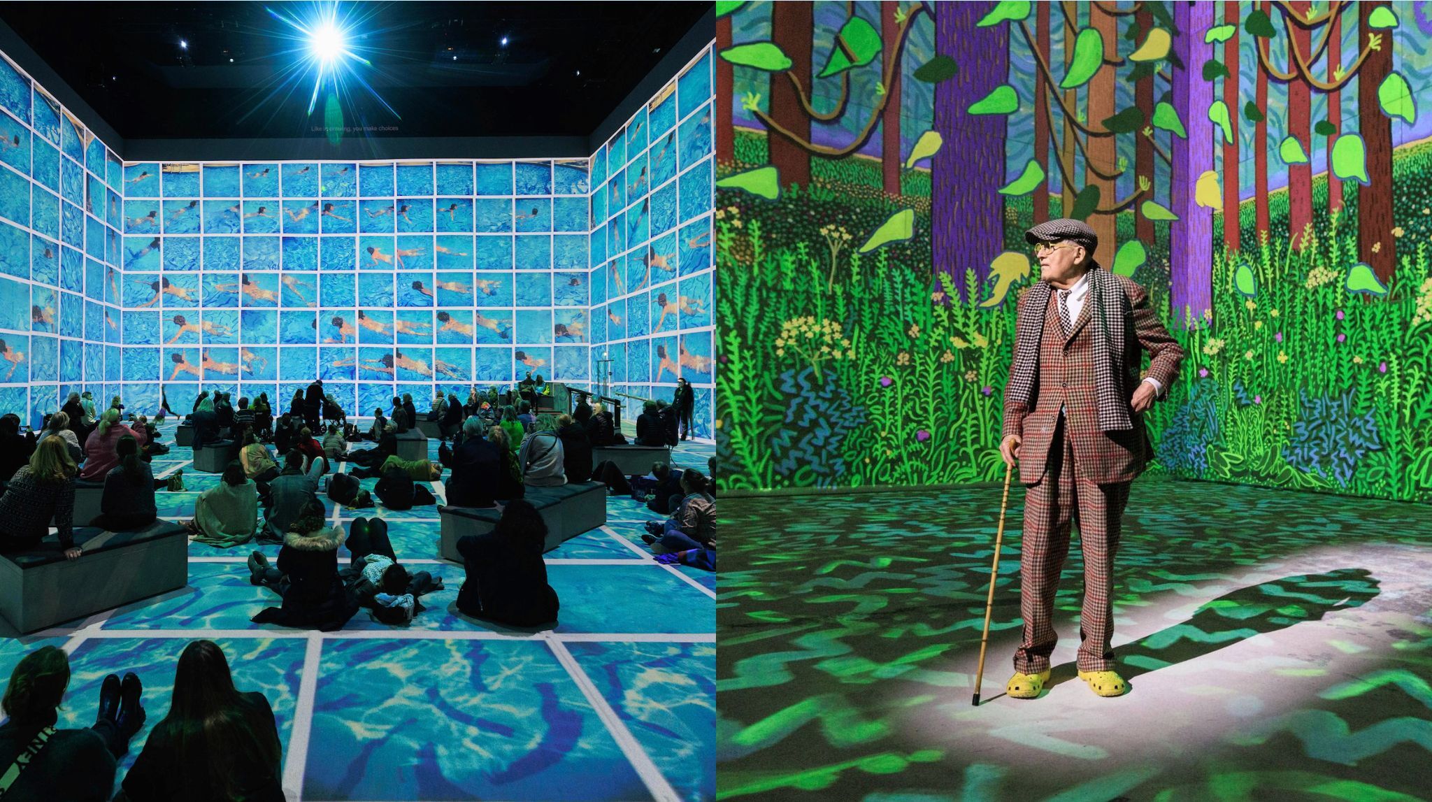 David Hockney: Bigger & Closer (not smaller & further away)
