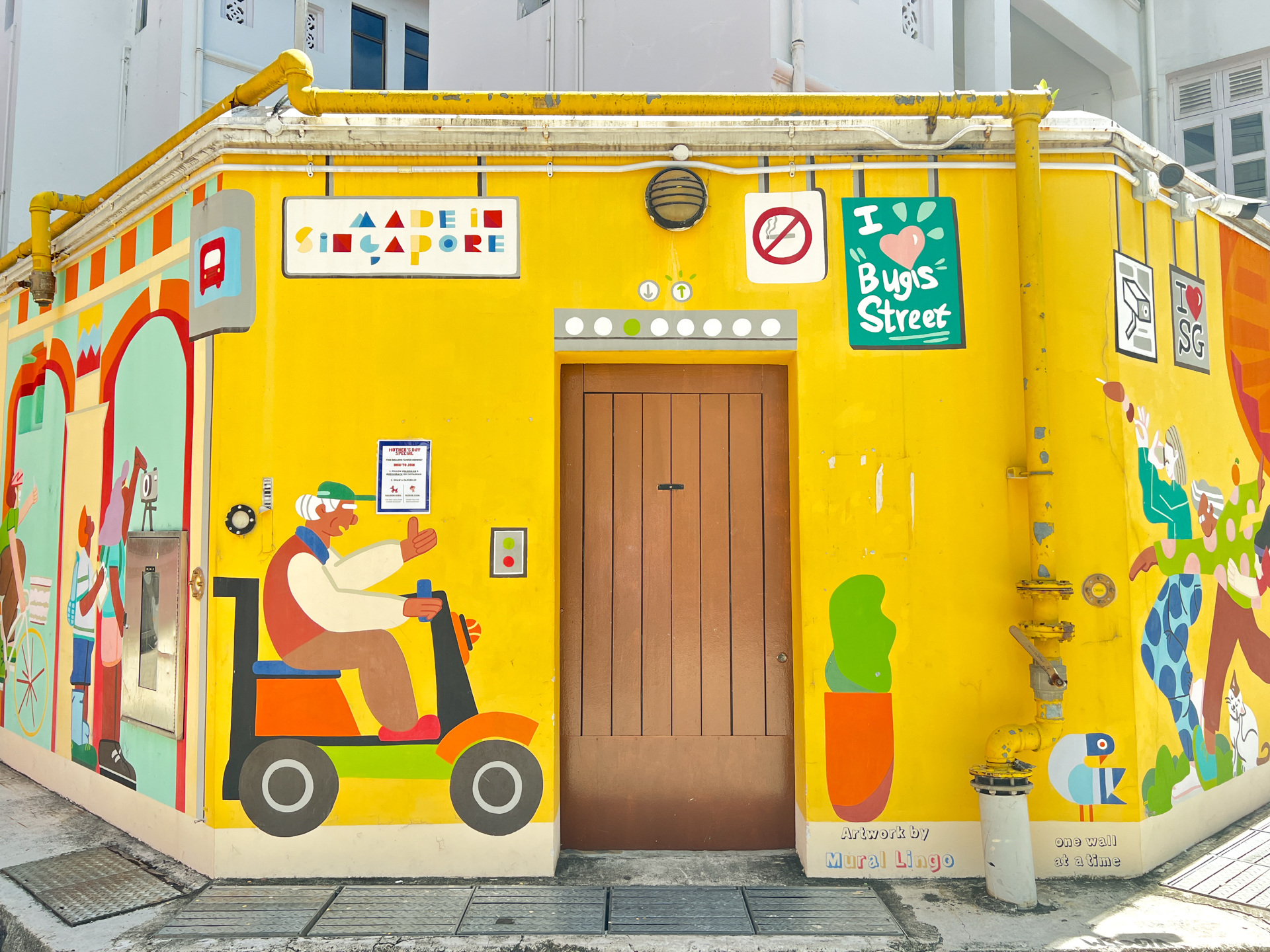 Bugis Street Art Lane