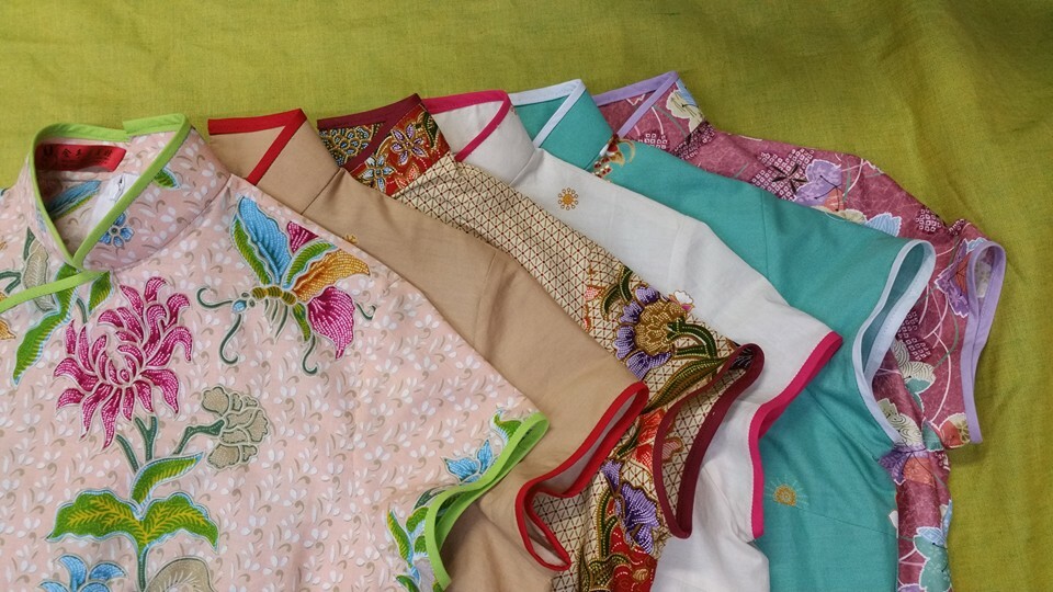 golden scissor, cheongsam