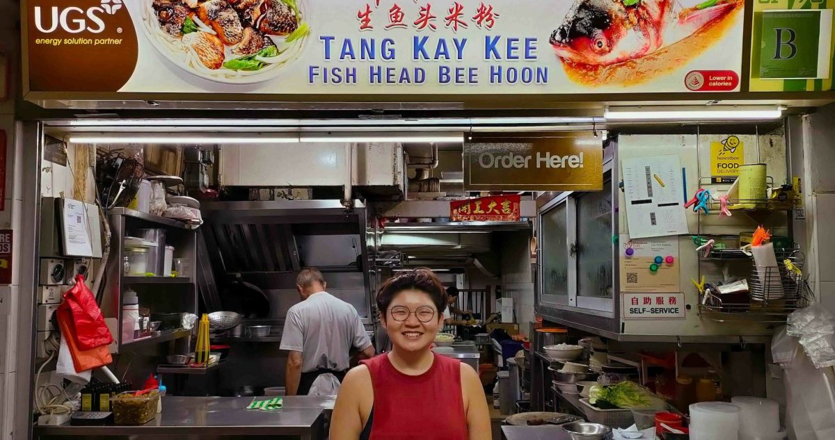 Fourth-generation hawker Debbie Yam at Tang Kay Kee