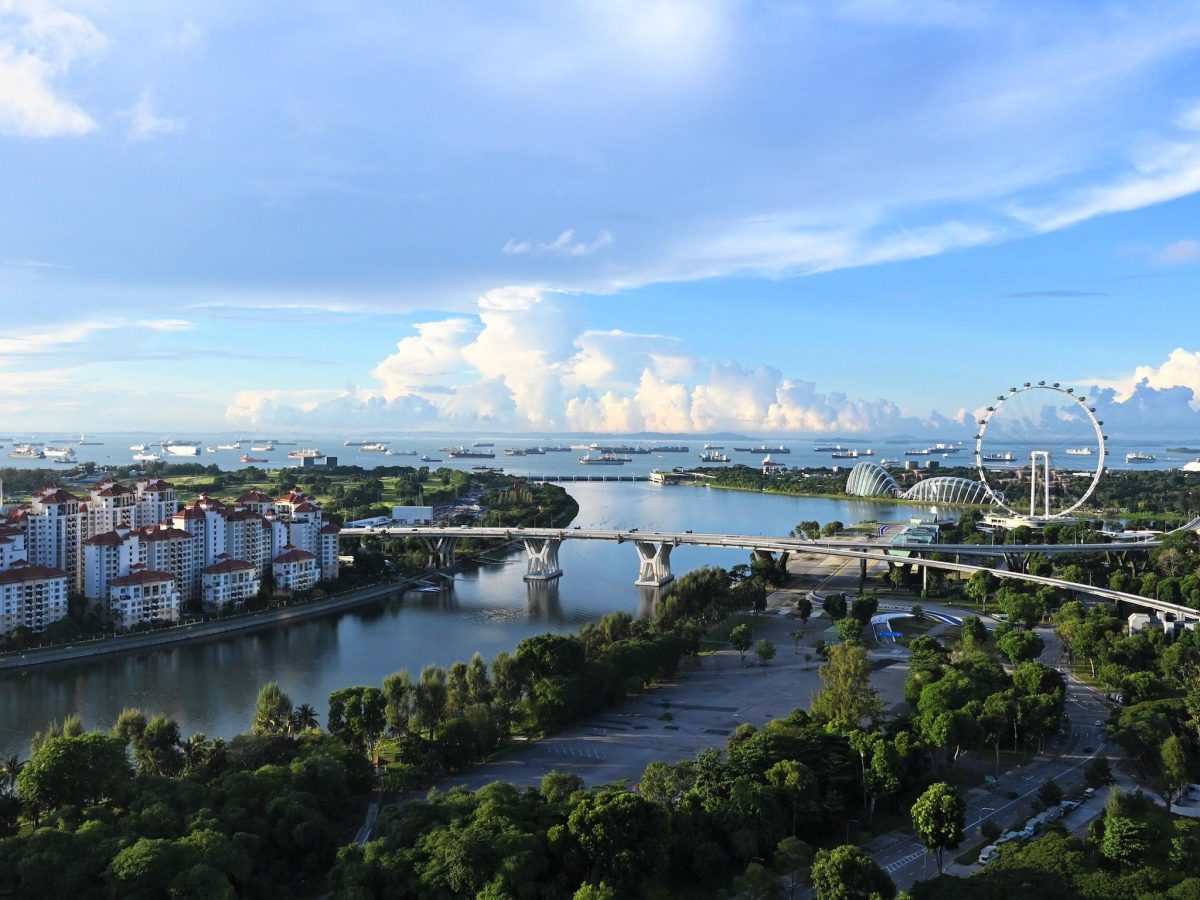 River in Singapore