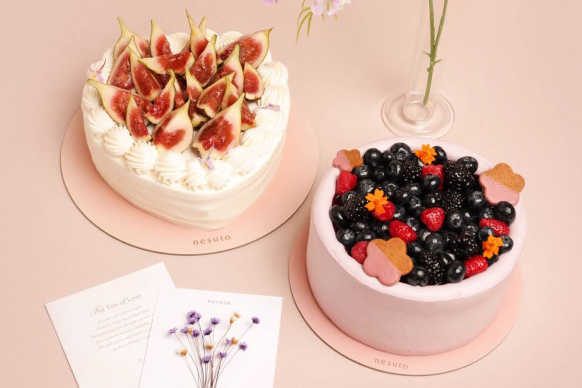 Nesuto Mother's Day fig shortcake and berry shortcake