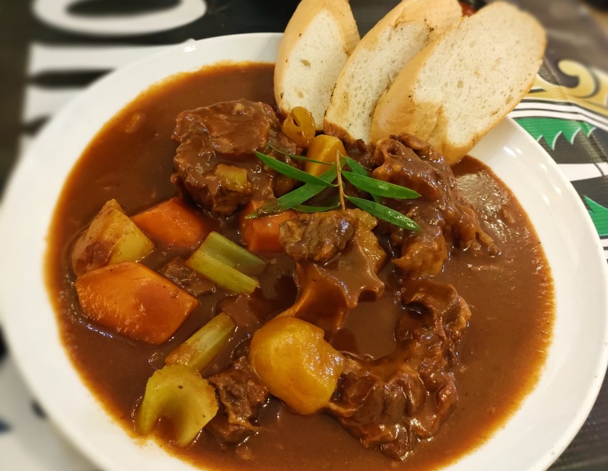 Braised Oxtail Stew