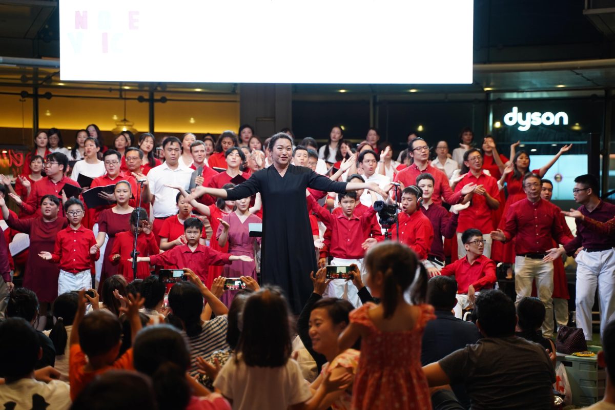 Pei Wen with Starlight Voices and VOS Community Chorus