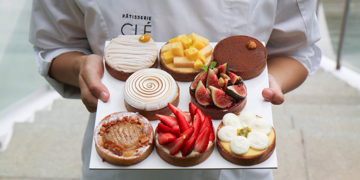 Tarts from Pâtisserie CLÉ