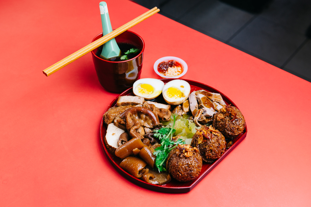 Jin Ji Teochew Braised Duck and Kway Chap, Bento Combo Jumbo