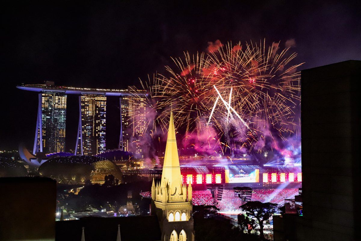 Firework view from El Chido