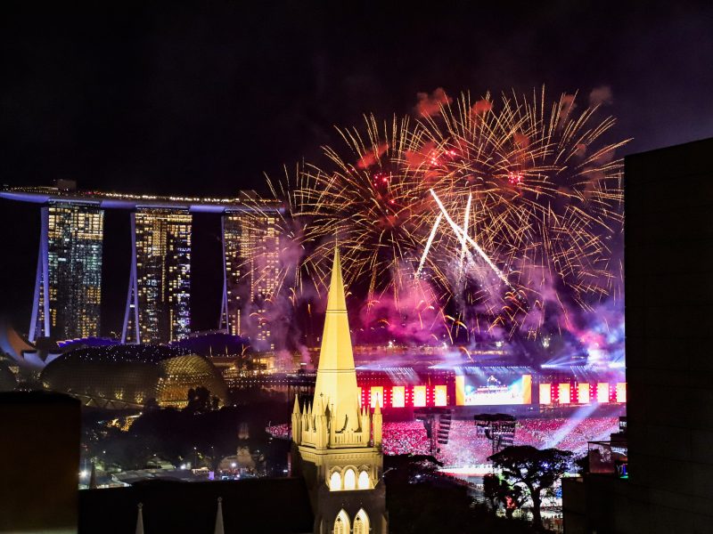 Firework view from El Chido
